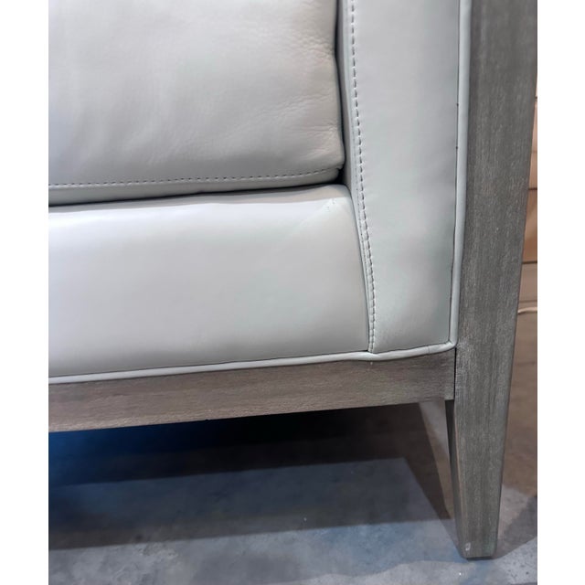 Hancock and Moore Creamy Soft Leather Sofa For Sale - Image 10 of 12