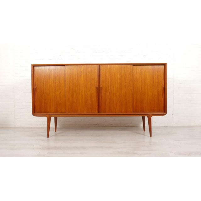 Vintage Danish Highboard by Omann Jun For Sale - Image 18 of 18