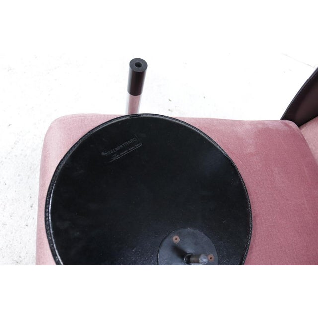 Italian Postmodern Lounge Chair by Augusto Mandelli & Walter Selva for Salmistraro, 1980s For Sale - Image 3 of 17