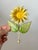 Children's Vintage Tole Yellow Daisy Wall Hook For Sale - Image 3 of 7