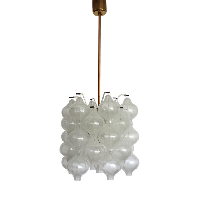 Vintage Tulipan Chandelier by J. T. Kalmar, 1950s For Sale
