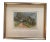 "Maple Hill" Contemporary Landscape Etching by Kathleen Cantin, Framed For Sale
