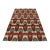 Ikat Rug 10’3” X 13’11” Beige Red Wool Modern Hand-Knotted Oriental Carpet For Sale
