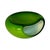 Model Smile Green and White Glass Tools Fruit / Candy Bowl by Claus Jensen & Henrik Holbæk for Evasolo For Sale - Image 6 of 6