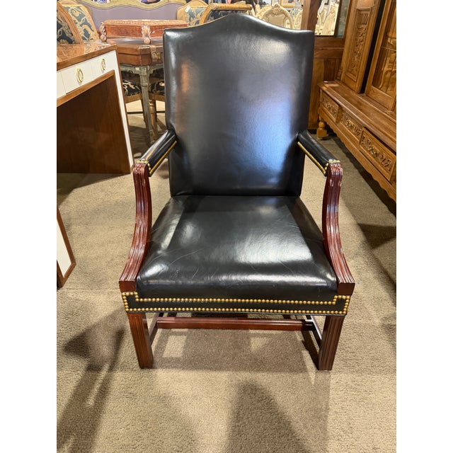 A timeless expression of American craftsmanship, this “Jefferson” chair by Hancock & Moore embodies the brand’s celebrated...