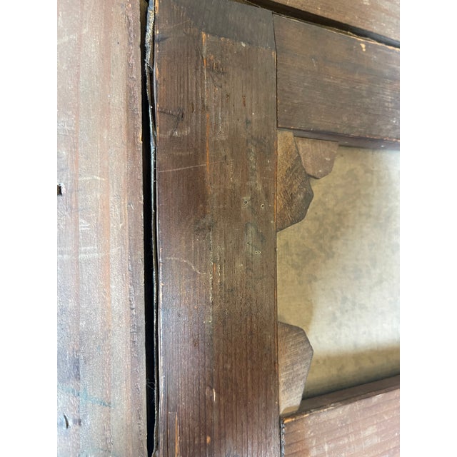 Small format oil painting on canvas representing a landscape at the edge of a lake in France - signature to be determined....