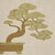 Traditional Sample - Schumacher Bonsai Tree Wallcovering In Neutral For Sale - Image 3 of 5
