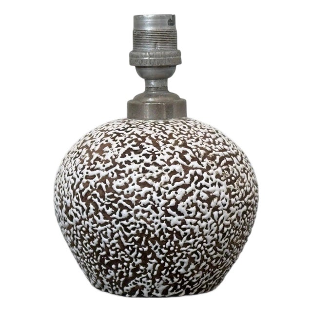 Jean Besnard, French Art Deco, Ceramic, Table Lamp, France, 1960s For Sale