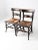 Antique Stencil Painted Chairs Pair For Sale - Image 13 of 13