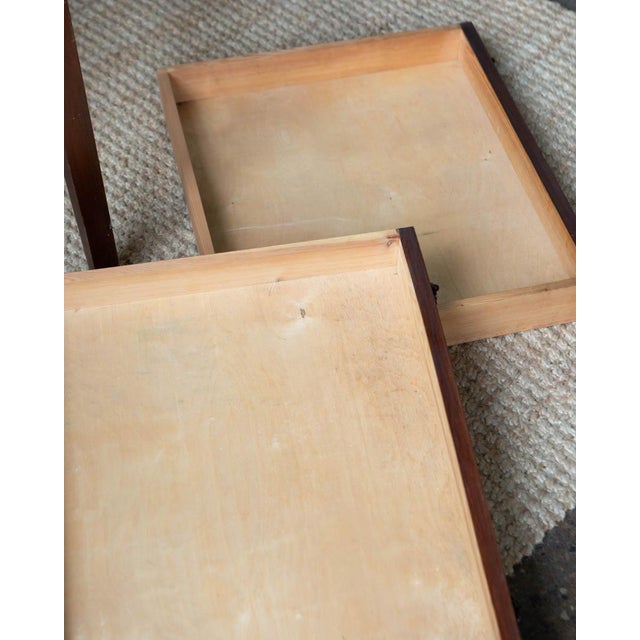 Brown Mid 20th Century Scandinavian Pine Standing Desk For Sale - Image 8 of 18