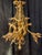 Gold Large Gilt Bronze Chandelier in Louis XVI Style For Sale - Image 8 of 18