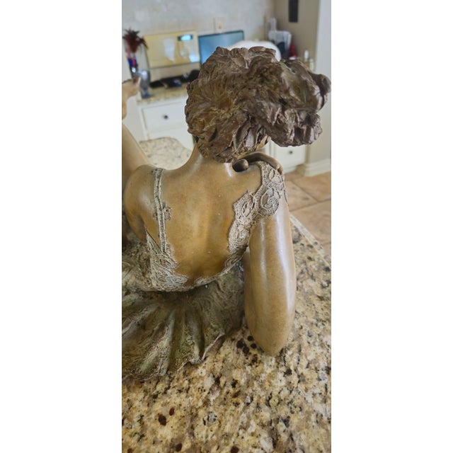 Figurative Josepha "Brigitte" Patinated Bronze Sculpture, 2007 – Limited Edition 13/55 For Sale - Image 3 of 12
