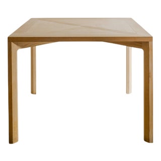 Squared Danish Wooden Ash Table by Poul Kjærholm for PP Møbler Denmark, 1990s For Sale