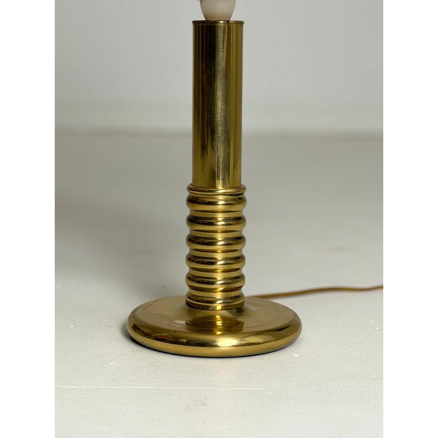 Brass Table Lamp from Vitrika, 1960s For Sale - Image 4 of 6