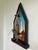 Gothic Gothic Carved Wood (Polychrome) Wall Hanging (Sculpture) For Sale - Image 3 of 6