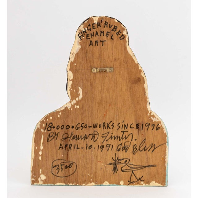 Howard Finster "A Witness of Jesus", 1991 For Sale In New York - Image 6 of 7