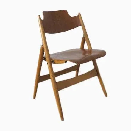 Vintage Folding Chairs by Egon Eiermann for Wilde+Spieth, Set of 4 For Sale - Image 18 of 18