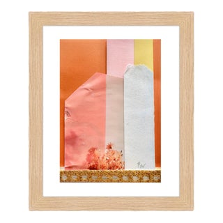 "Pop Music 13" Original Mixed-Media Collage on Paper by Zac Woodiel For Sale