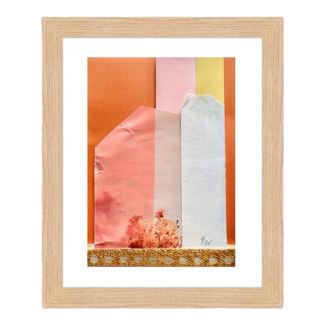 "Pop Music 13" Original Mixed-Media Collage on Paper by Zac Woodiel For Sale