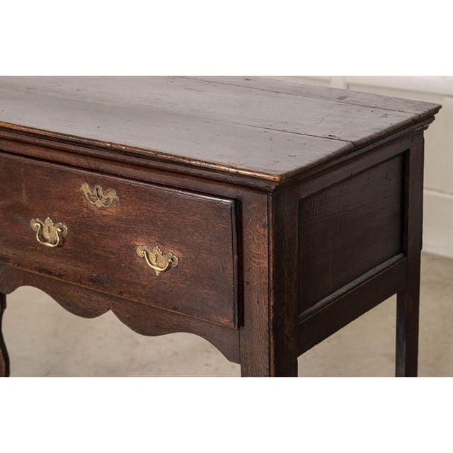 Large 19th Century English Georgian Oak Dresser Base, 1800 For Sale - Image 13 of 15
