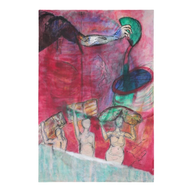 Brendan McKeon Untitled Figurative Abstract Painting For Sale