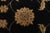 Textile Agra Rug 9’1” X 12’2” Black Woo/Silk Traditional Hand-Knotted Oriental Carpet For Sale - Image 7 of 12