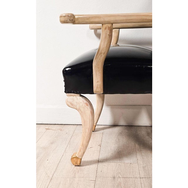 Animal Skin Pair of Bespoke John Dickinson Etruscan Armchairs, Circa 1980. Five Pairs Available For Sale - Image 7 of 8