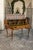 French 1800s Louis XV Style Walnut Desk with Green Leather and Lifting Panel For Sale - Image 4 of 11