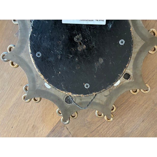 Vintage Industrial Wall Mirror For Sale - Image 12 of 13