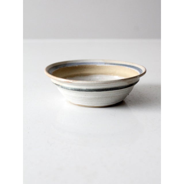 Late 20th Century Vintage Studio Pottery Bowl For Sale - Image 5 of 8
