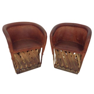 Vintage Equipale Chairs - A Pair For Sale