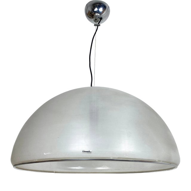 Big Italian Pendant Lamp by Guzzini, 1970s For Sale