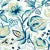 Sample - Schumacher Alexandra Vine Linen Fabric in Navy & Leaf For Sale In Charlotte - Image 6 of 6