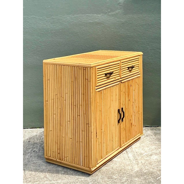 Vintage Stacked Bamboo Sideboard For Sale - Image 11 of 12
