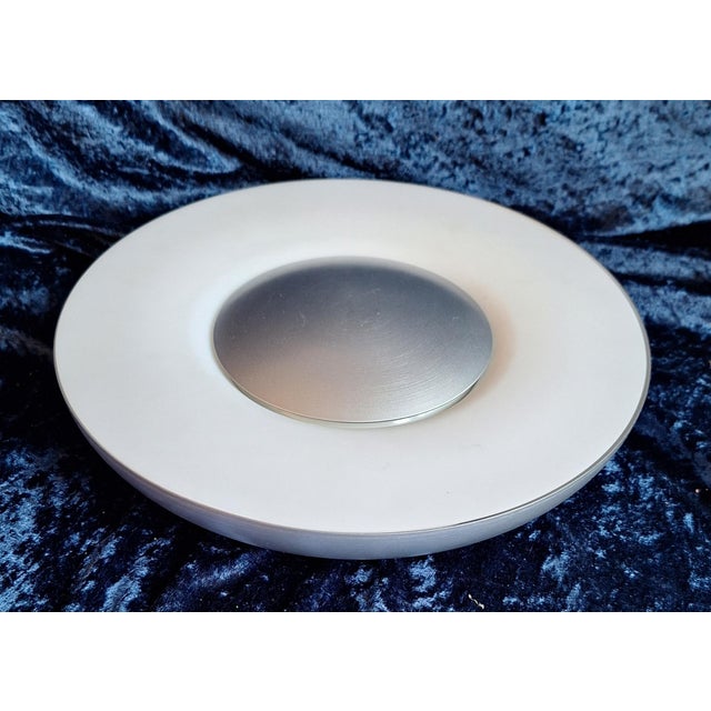 Philips Vintage Wall Lamp with Opaque White Plastic Shade from Philips, 1990s For Sale - Image 4 of 8