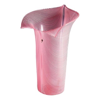 Tyra Lundgren Vase Calla for Venini For Sale
