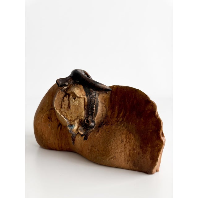 A distinctive sculptural work with a pronounced zoomorphic character, dating back to the prolific 1970s. This piece pays a...