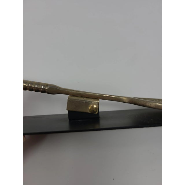 Vintage 80s Brass Tennis Racket Clip For Sale In Tampa - Image 6 of 11