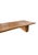 Teak Wood Sofa Table, Hand-Carved Detailing, Modern Organic For Sale - Image 6 of 6