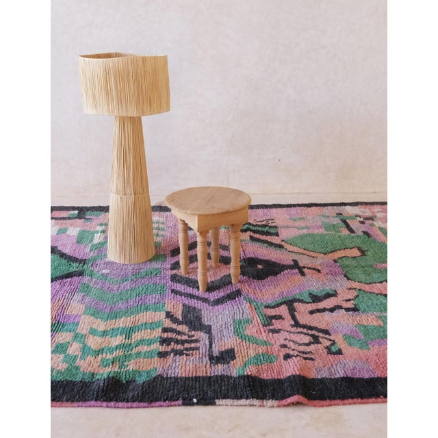 Textile Pastel Geometric Rug - 9.7 X 6.3 Ft For Sale - Image 7 of 8