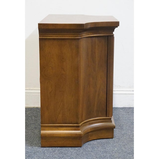 Drexel Furniture Davani Collection Italian Neoclassical Tuscan Style 27" Cabinet Nightstand For Sale - Image 10 of 11
