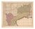 Antique Map of Languedoc and Southern France from Gerard and Leonard Valck, 1700 For Sale