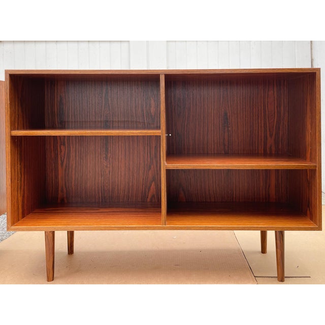 Danish Modern Rosewood Bookcases in the Style of Brouer Møbelfabrik - A Set of 3 For Sale - Image 9 of 18