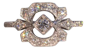 The 39th Avenue: Gabriel & Company Ring with Natural Diamonds