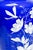 19th Century Striking Cobalt Blue and Hand Painted White Dragon Fly Flower Design Antique Victorian Decorative Vase For Sale - Image 5 of 17