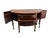 Late 20th Century Late 20th Century Baker Furniture Federal Style Inlaid Mahogany Demilune Sideboard Buffet For Sale - Image 5 of 18