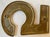 Vintage Brass 5” House Number 5 For Sale - Image 4 of 5