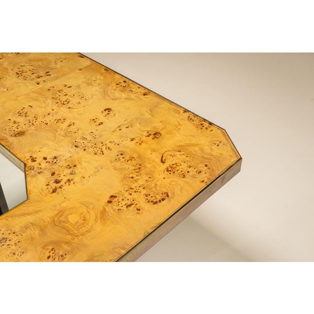 Dining Table by Sandro Petti for Angelo Metallarte, Italy, 1970s For Sale - Image 10 of 14