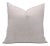 Fabdivine Artisan Block Print Throw Pillow Cover 20x20 Inch Thick Cotton White- Shehnaz For Sale
