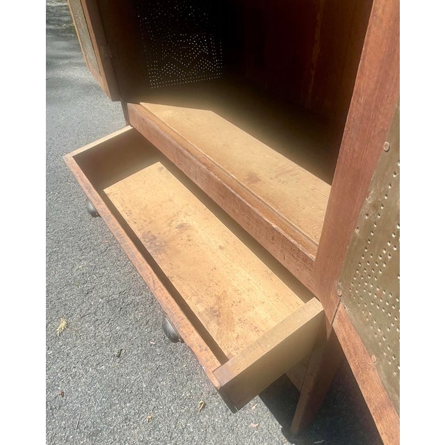 Virginian Antique Primitive Pie Safe For Sale - Image 10 of 18